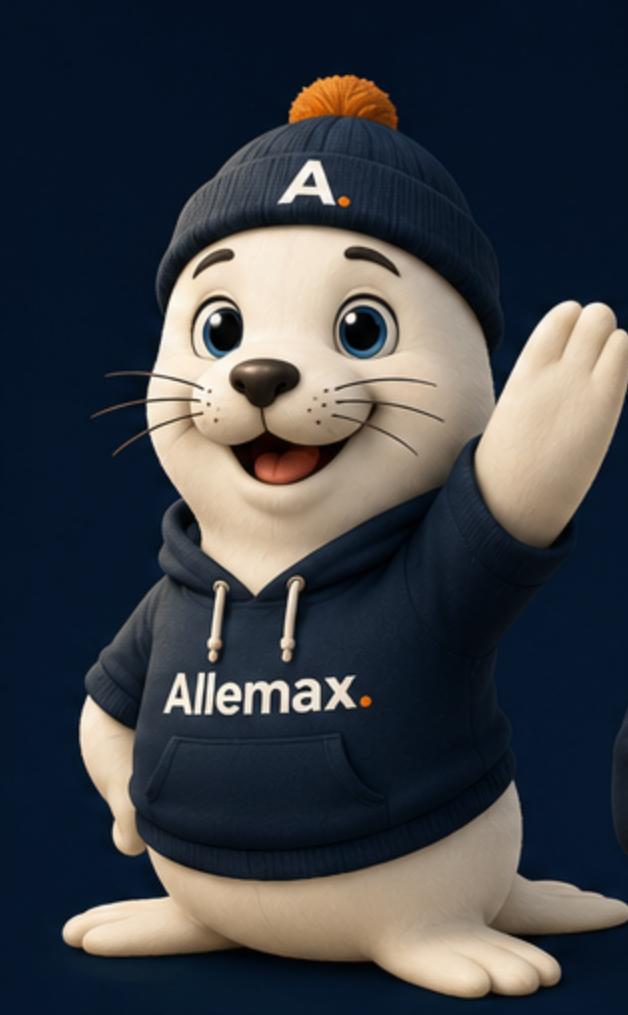 Blanchon, la mascotte Allemax
